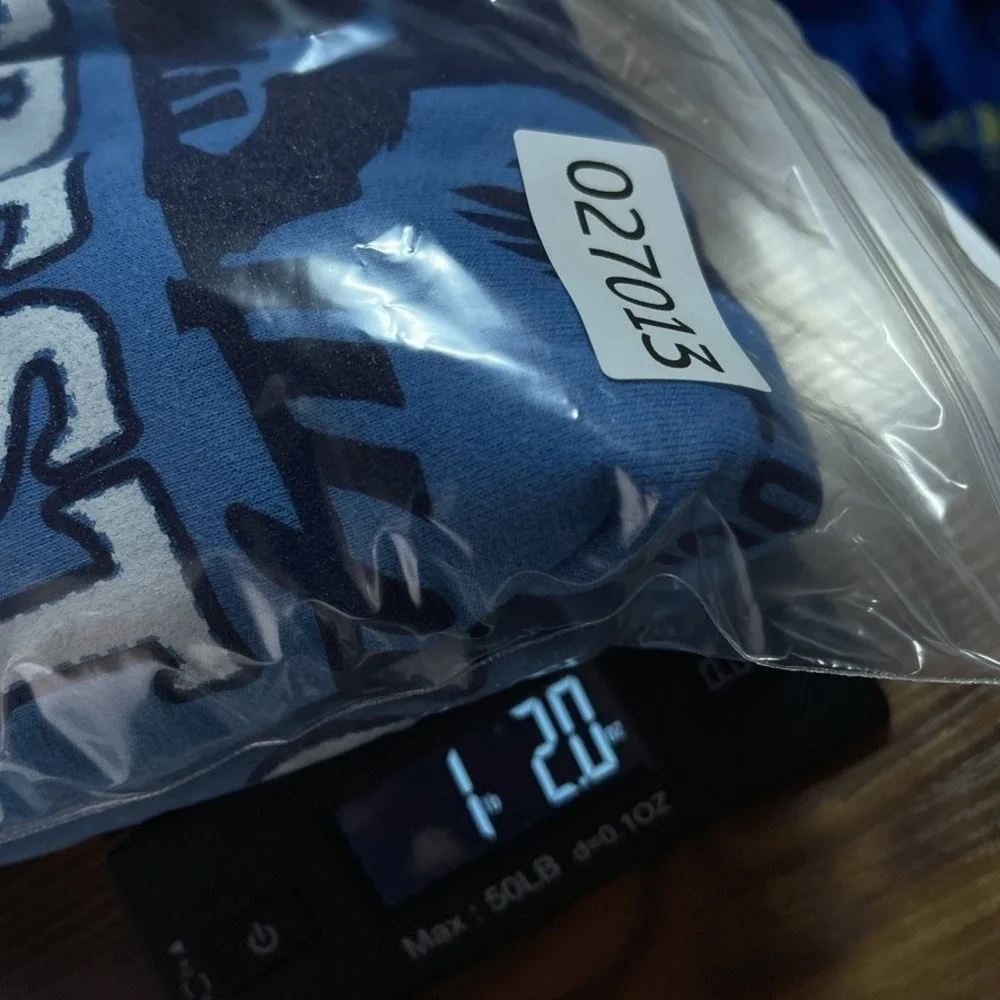 Disney Parks Expedition Everest Sweatshirt Mens 2XL XXL‎ Blue Yeti Rollercoaster